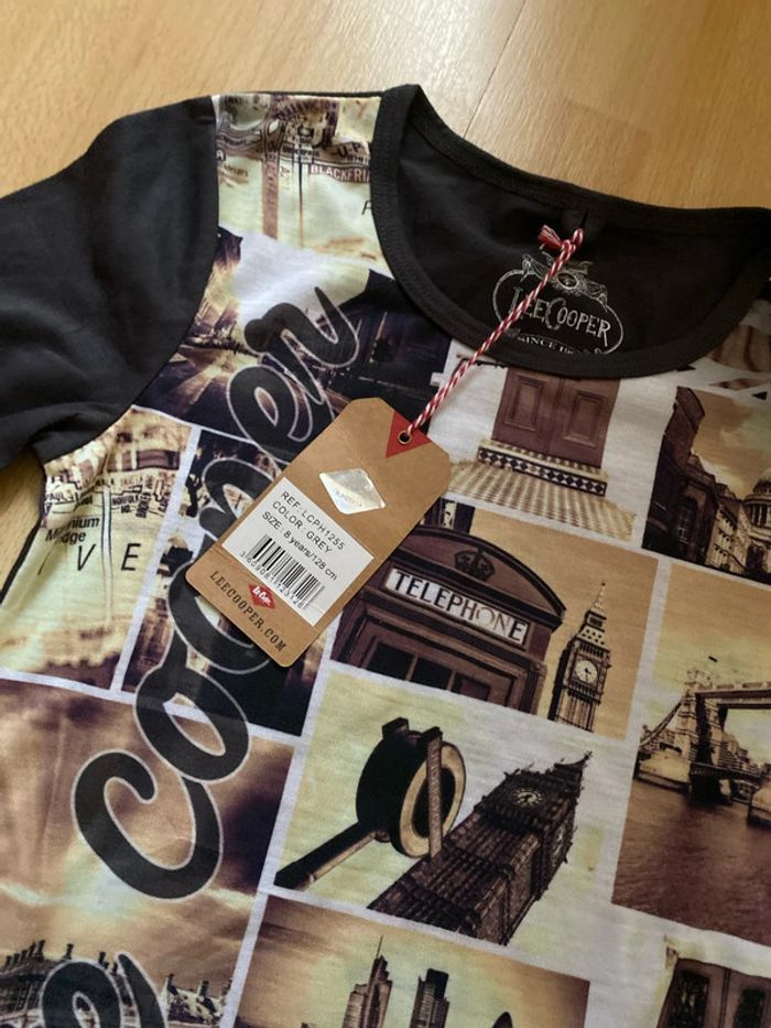 Tee shirt Lee Cooper taille 8 ans Neuf - photo numéro 2