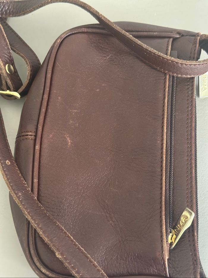 Petit sac à main marron Inma - photo numéro 3