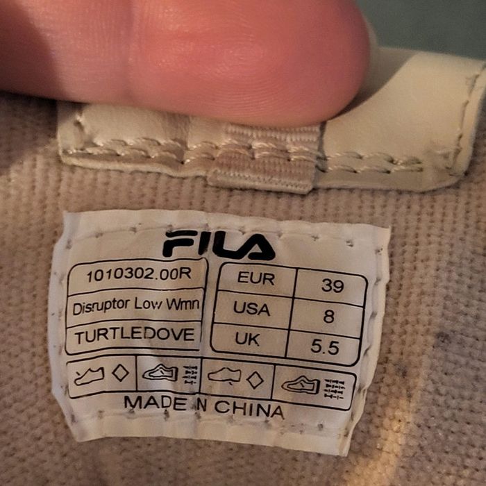 Chaussures - Baskets - Shoes - Sneakers 👟 Fila - Taille 39 - photo numéro 7