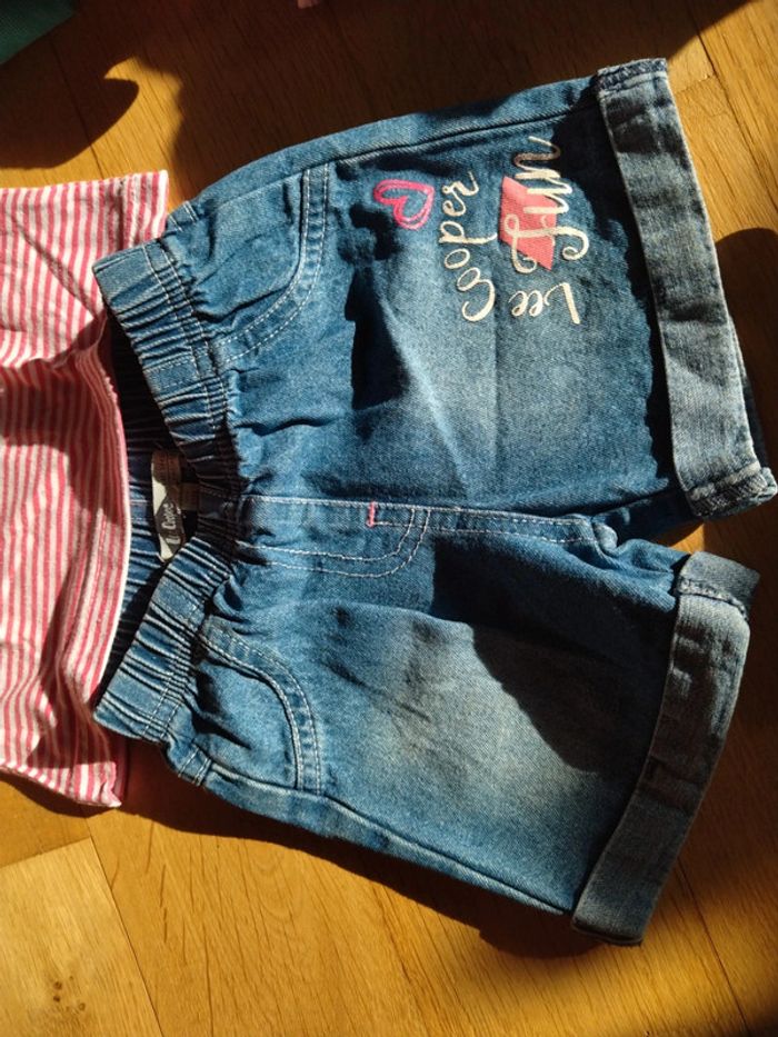 Ensemble short et t shirt lee cooper - photo numéro 2
