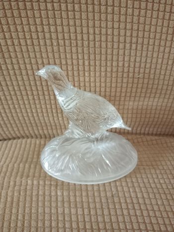 Perdrix en verre
