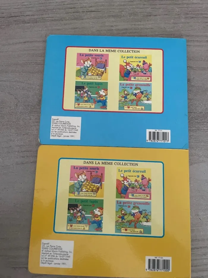2 livres cartons datant de 1991 - photo numéro 2