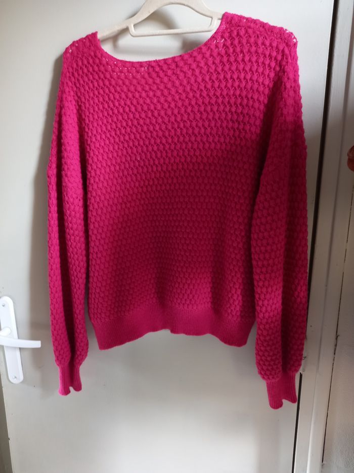 Pull fuschia - photo numéro 2