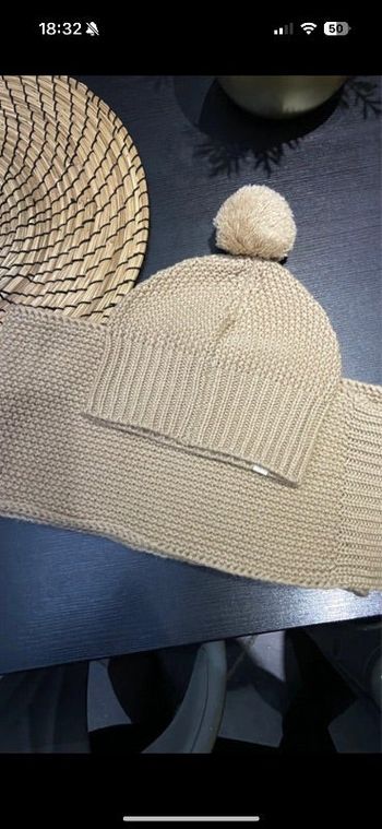 Ensemble bonnet écharpe