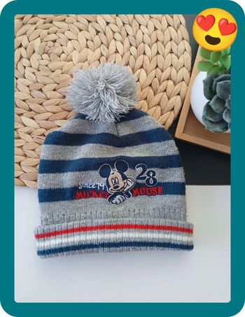 Bonnet hivers Mickey Taille 1-2 ans🌿🦊