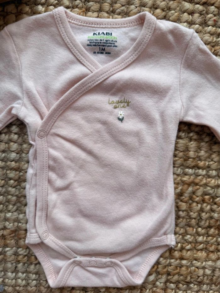 Body Kiabi 1mois / 54cm - photo numéro 2