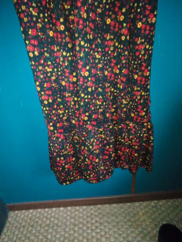 Robe longue fleurie grande taille - photo numéro 5