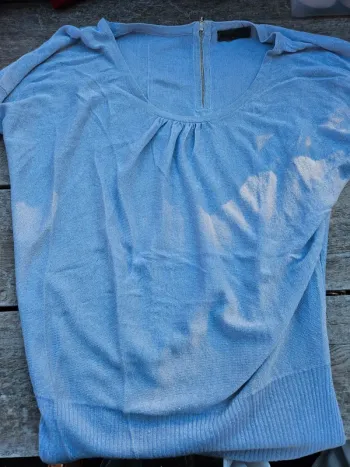 Haut gris paillettes L