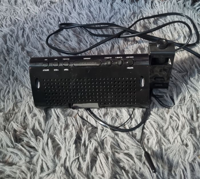 Radio réveil noir - photo numéro 5