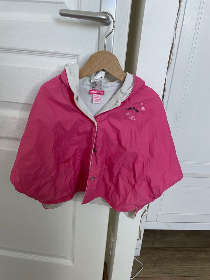 Imperméable rose 18mois