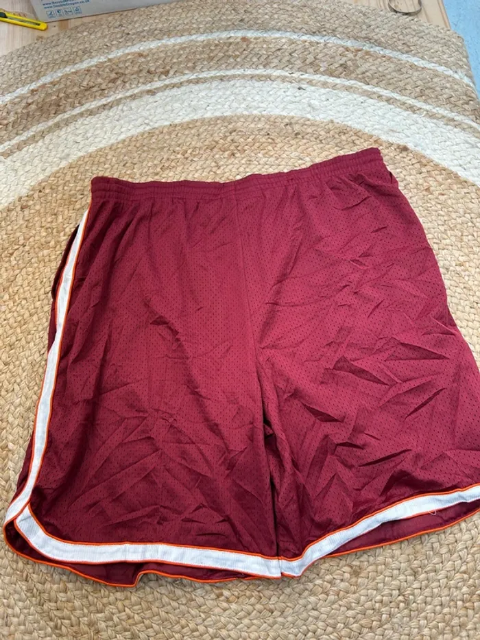 Short Homme Starter Bordeaux et Blanc Taille XL | Très Bon État #BS1909 - photo numéro 2
