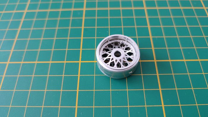 Jante seule pièce détachée Ferrari gto 1962 miniature maquette 1/18 1/18e Bburago burago #B73