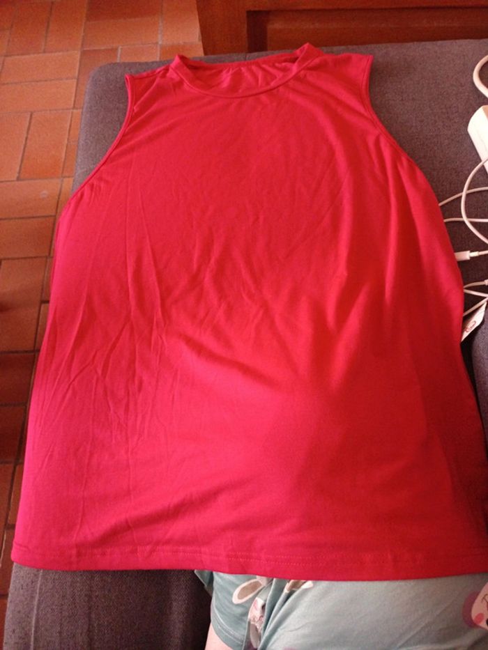 Débardeur rose foncé taille 50 (3xl) - photo numéro 2