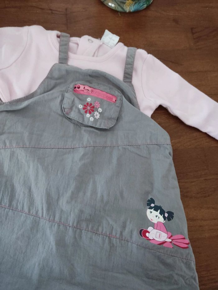 Ensemble bébé fille robe + haut - photo numéro 2
