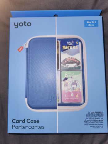 porte cartes yoto bleu
