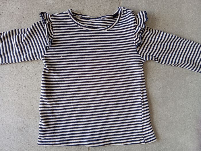 Lot 5 manches longues fille 12 mois - photo numéro 2