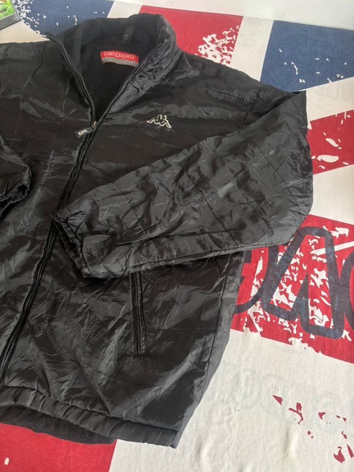 Veste Kappa noir à zip- Taille XL - photo numéro 6