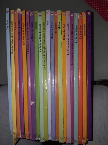 Lot 21 livres disney