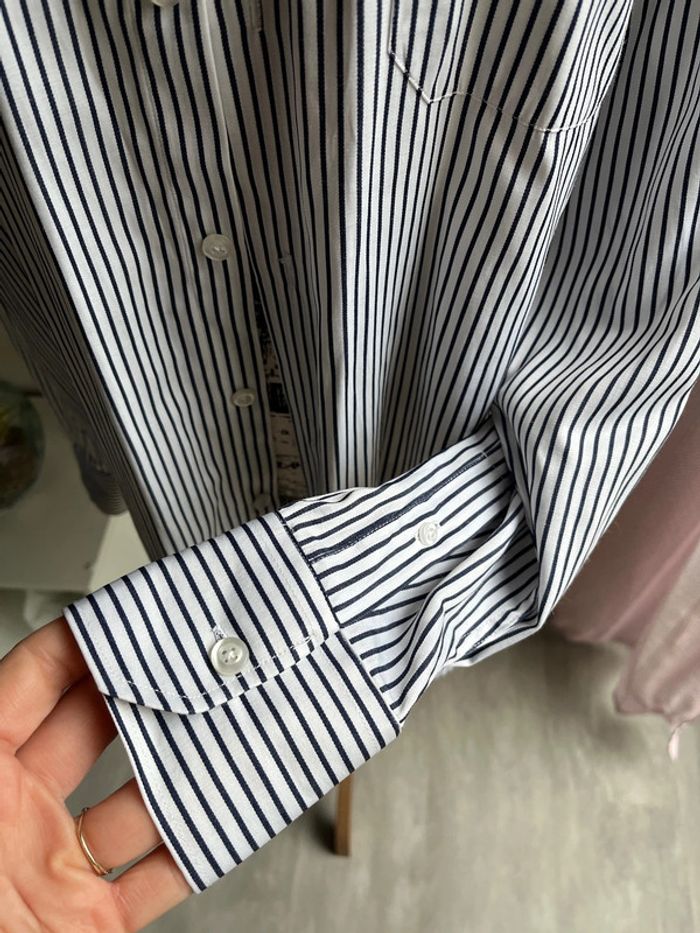 Chemise bleue et blanche - photo numéro 3