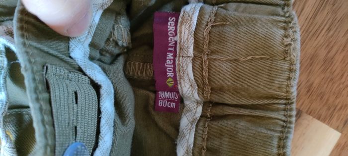 Pantalon sergent major kaki - photo numéro 2
