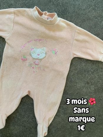 Pyjama 🌺 3 mois 🌺 Sans marque