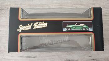 Boite vide pièce détachée miniature Mercedes Benz 300S 1955 Maisto 1/18 1/18ème #B66