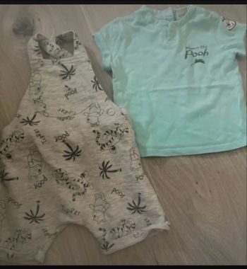 Ensemble salopette Disney Winnie l’ourson