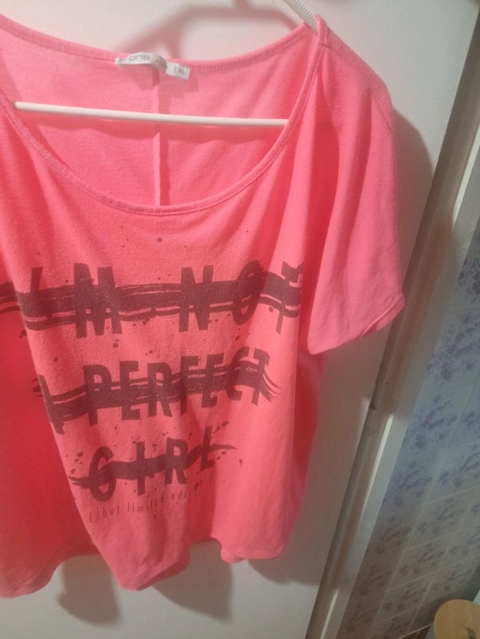 #Tee-shirt rose - photo numéro 5