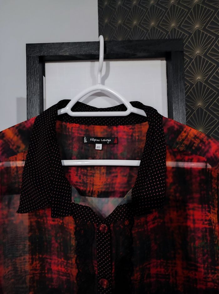 Chemise en voile manches longues de Filipine Lahoya - photo numéro 4