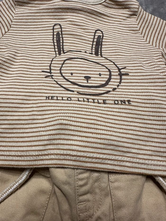 Ensemble pantalon et tee-shirt 2 en 1 - 3 mois - Kiabi - photo numéro 9