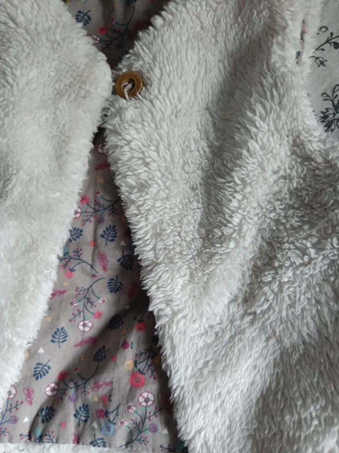 Gilet sans manches tout doux Cadet Rousselle 18 mois - photo numéro 3