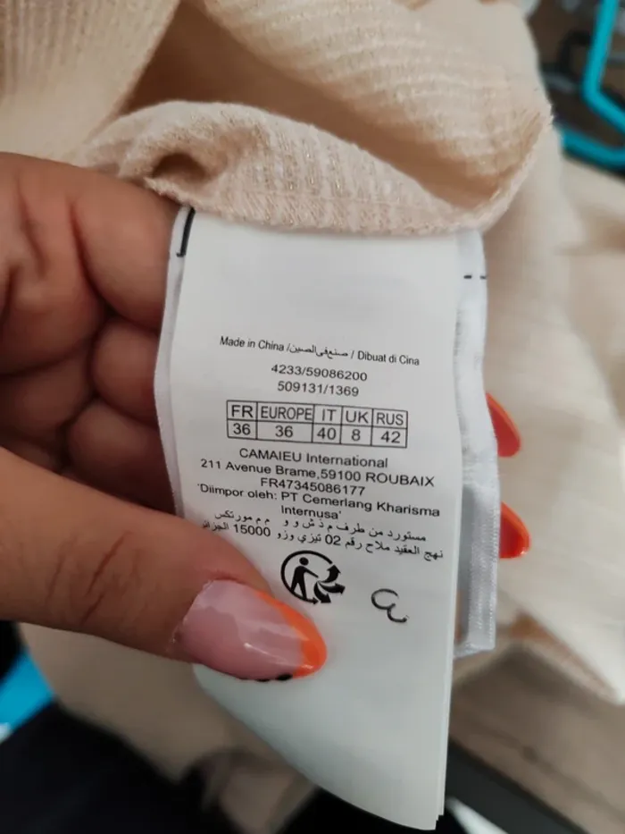 Robe camaïeu taille 36 - photo numéro 6