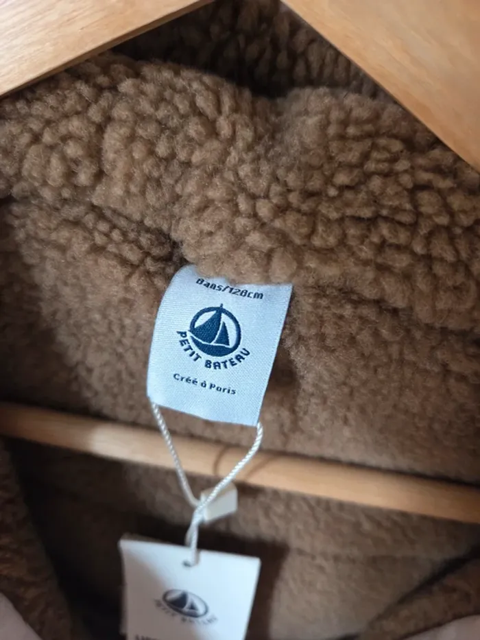 Manteau rose petit bateau - photo numéro 3