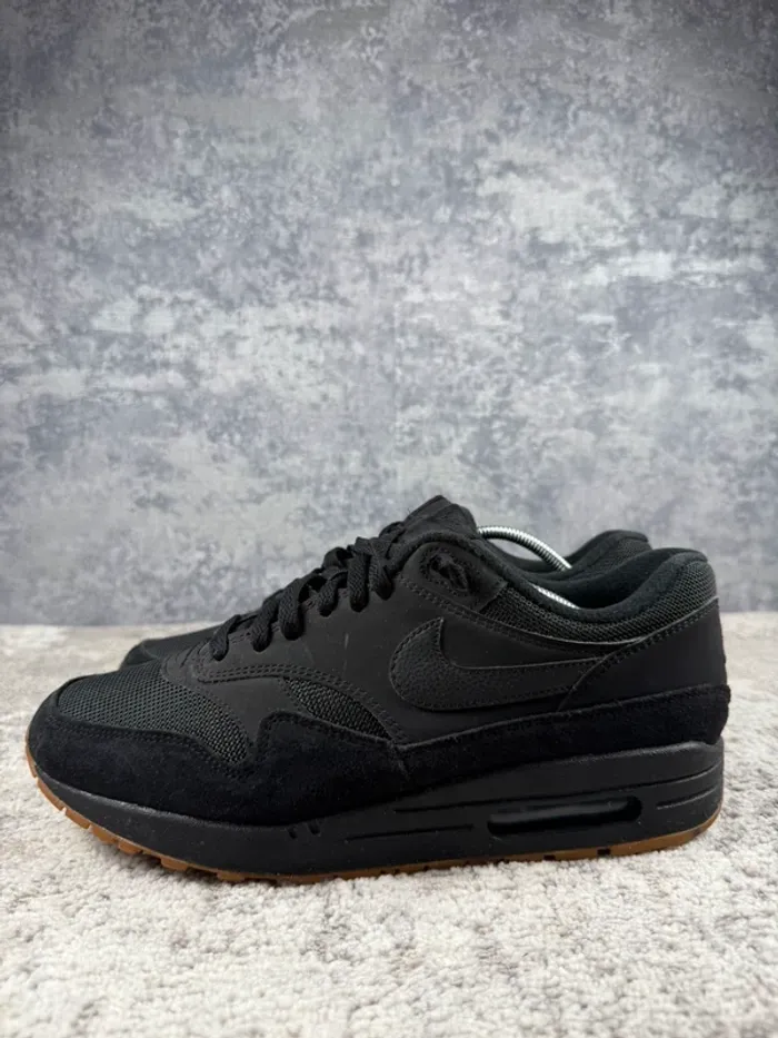 Nike Air Max 1 One Black Gum - Black & Brown Gum - photo numéro 5