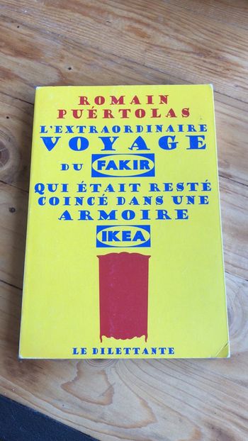 Livre l'extraordinaire voyage du fakir