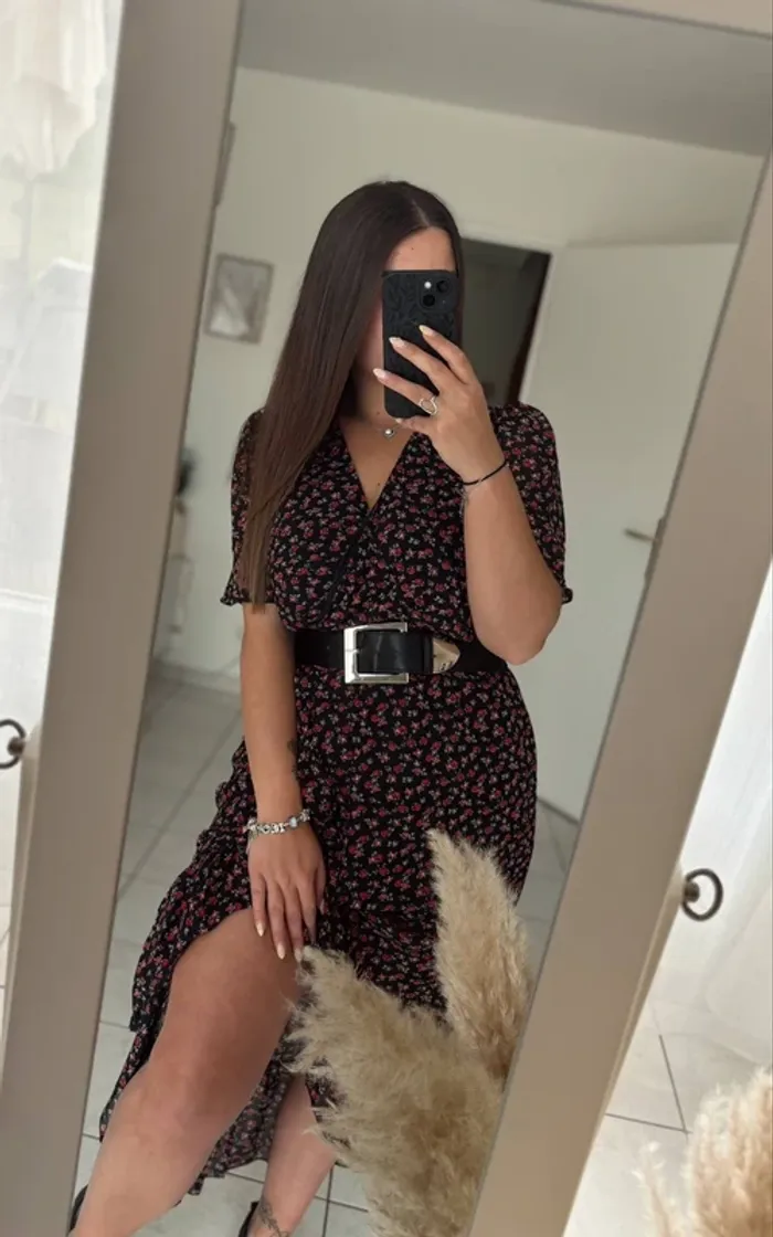 Robe longue fleurie - photo numéro 3