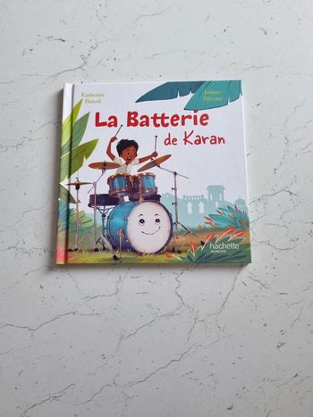 Livre La batterie de Karan