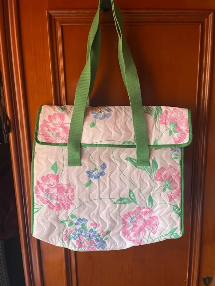 Sac cabas matelassé vintage