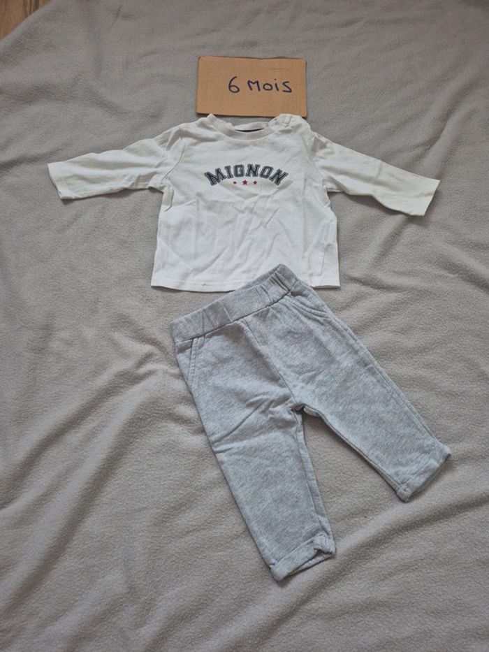 Ensemble garçon 6 mois