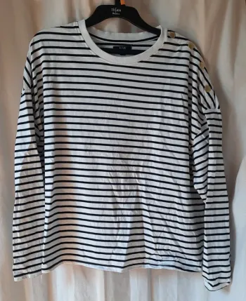 T-shirt marinière manches longues