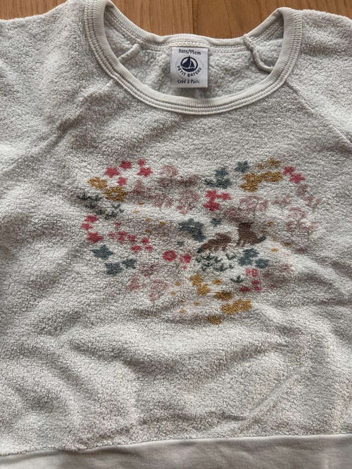 Pull en éponge Petit Bateau - 3 ans - photo numéro 2