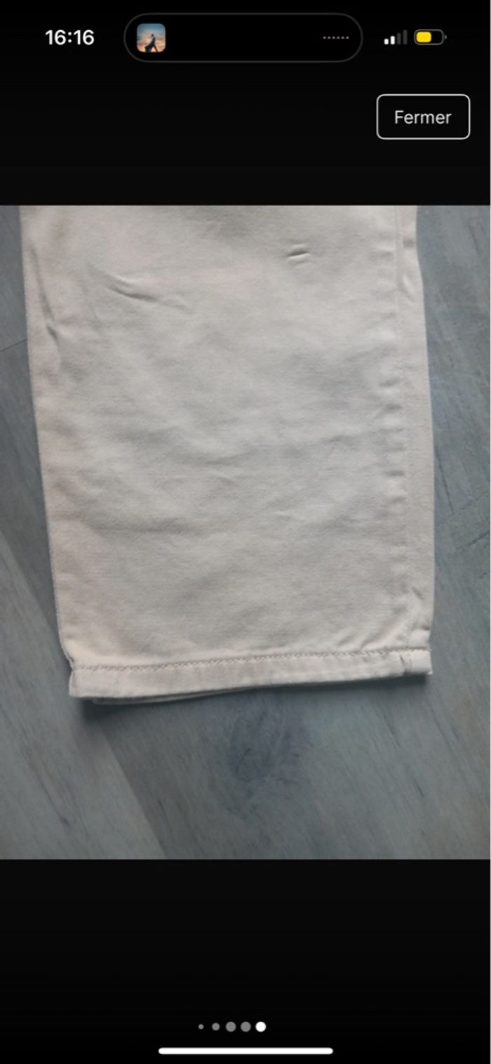 jeans cargo beige femme - photo numéro 9