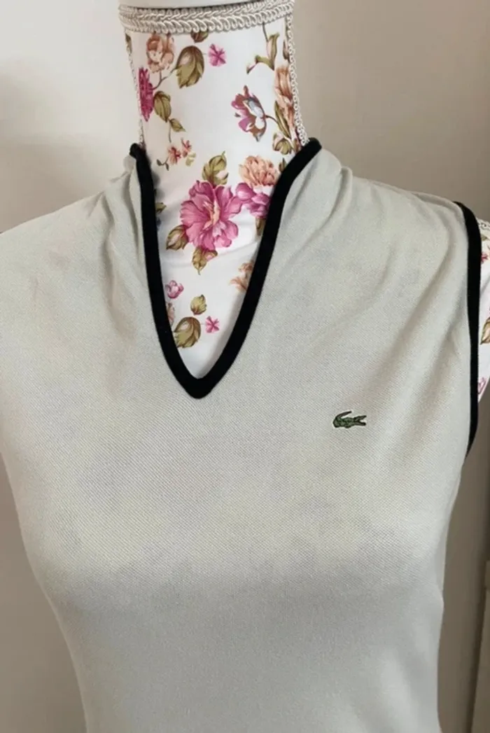 Robe sans manches Lacoste élégante – Taille 38 - photo numéro 4