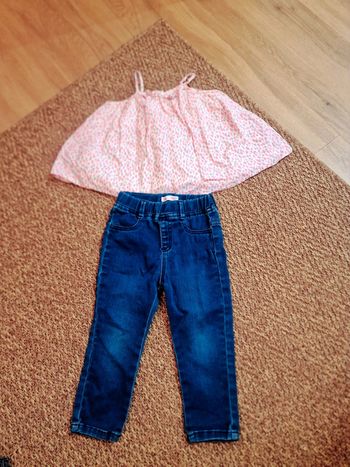 Ensemble jeans et débardeur