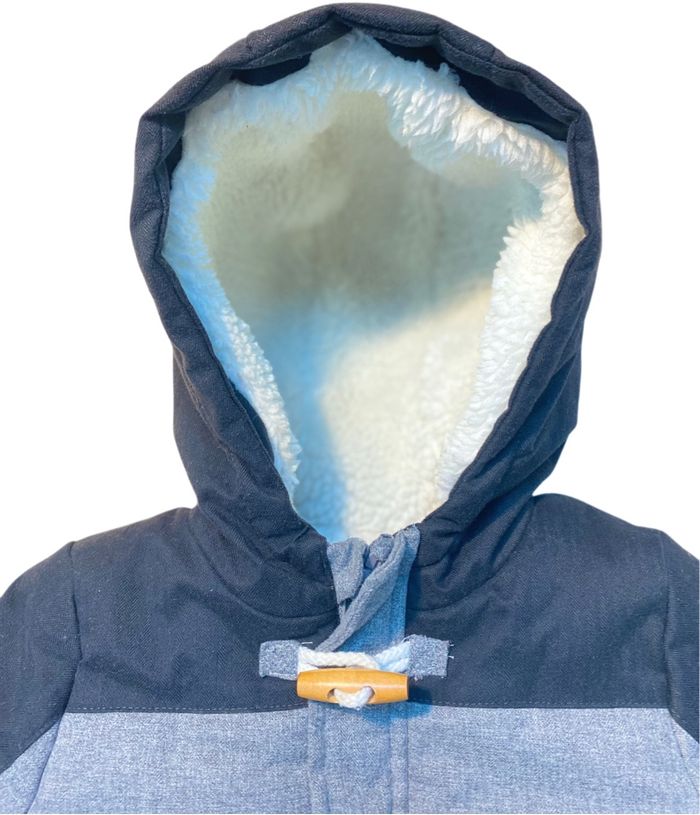 Manteau intérieur polaire bi ton - photo numéro 3