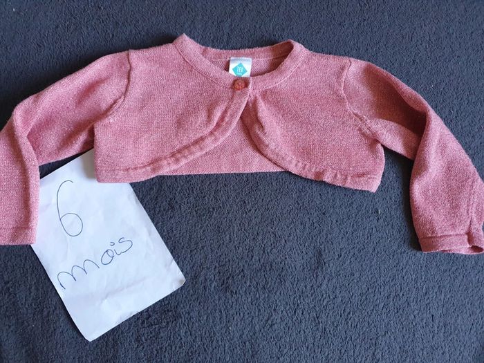 Boléro pailleté 6 mois
