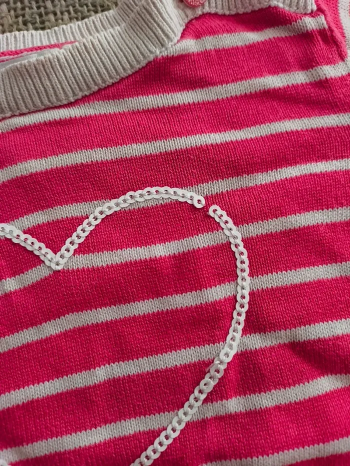 Petit pull Vertbaudet 12 mois excellent état - photo numéro 3