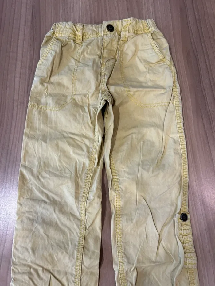 Pantalon moutarde 6 ans DPAM - photo numéro 3