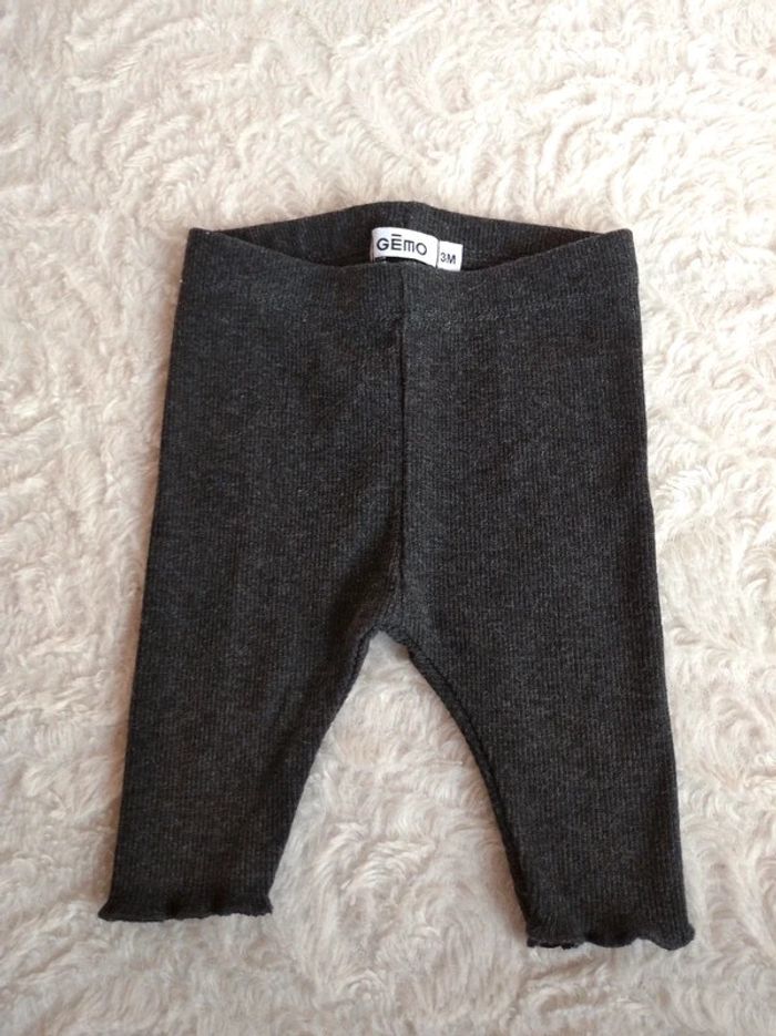 Ensemble (tee shirt manches longues+legging côtelé) Fille 3 mois Chouette Minette Gémo - photo numéro 10