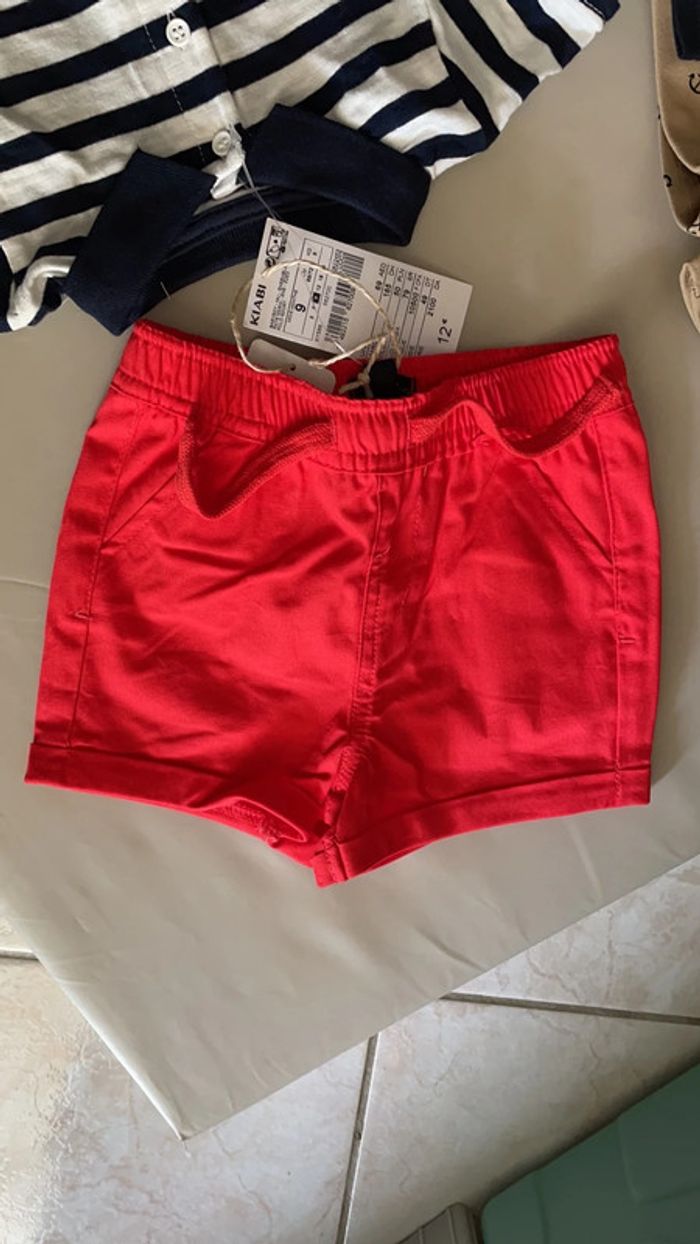 Lot de 2 ensembles été 9 mois - photo numéro 4